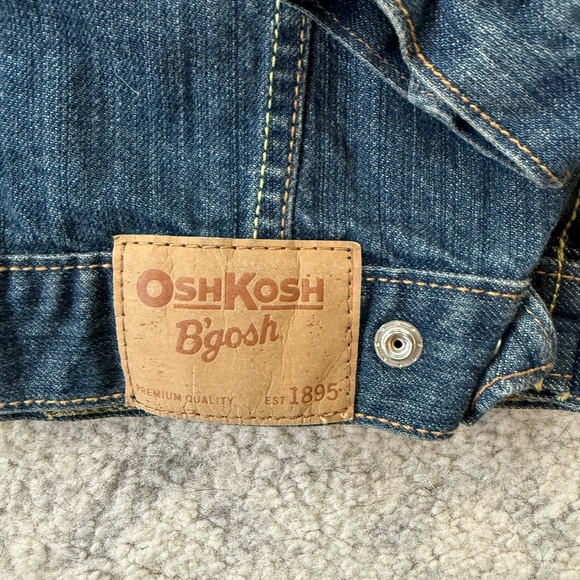Oshkosh B’gosh Classic Denim Toddler Jacket | 3T | EUC - Picture 6 of 6